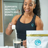 FASTer Way to Fat Loss Collagen Powder in a glass of water