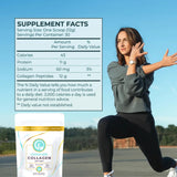 FASTer Way to Fat Loss Collagen Powder mixed in a smoothie