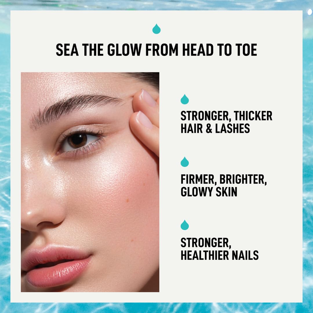 Fat Mermaid Liquid Marine Collagen 590g bottle side view