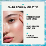 Fat Mermaid Liquid Marine Collagen 590g bottle side view
