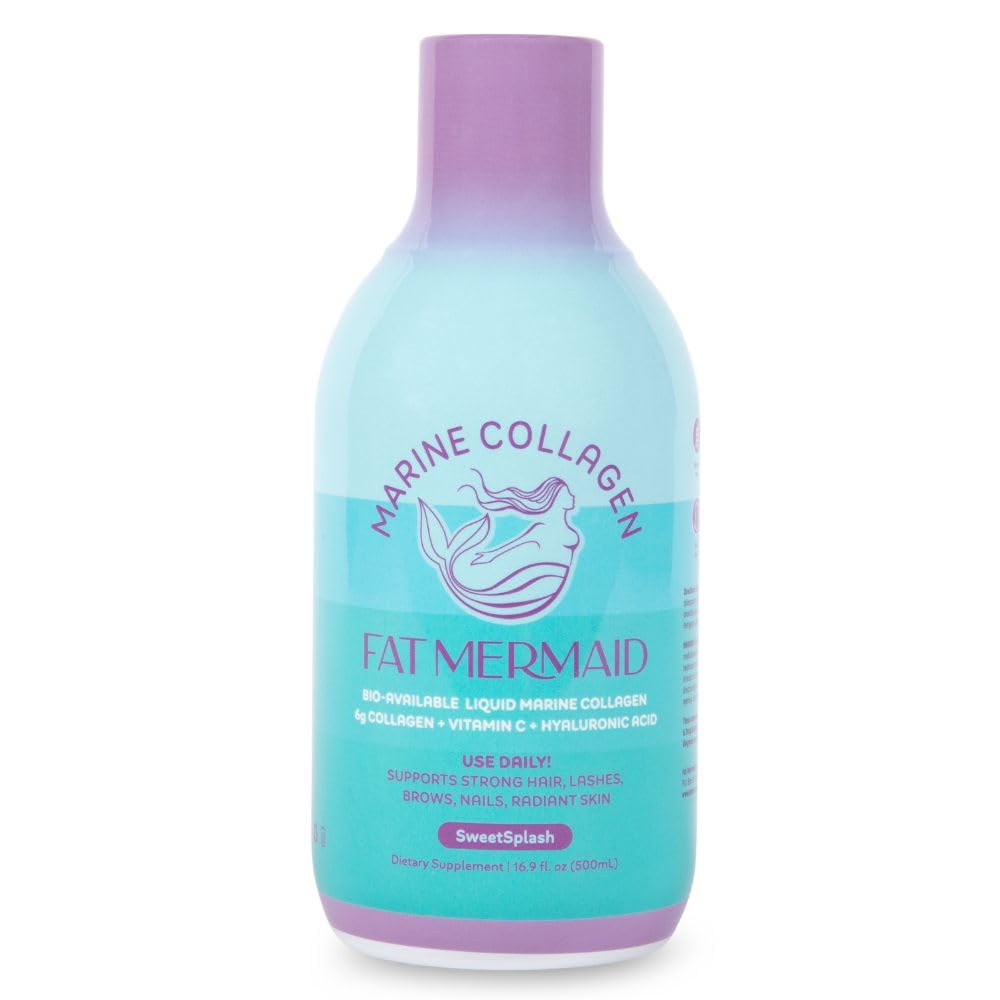 Fat Mermaid Liquid Marine Collagen 590g front view