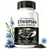 FCOIN Black Seed Oil Softgels 60 Count front view