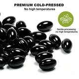 FCOIN Black Seed Oil Softgels close-up of softgel