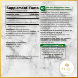 FCQP Melatonin Tablets 10mg on a wooden table