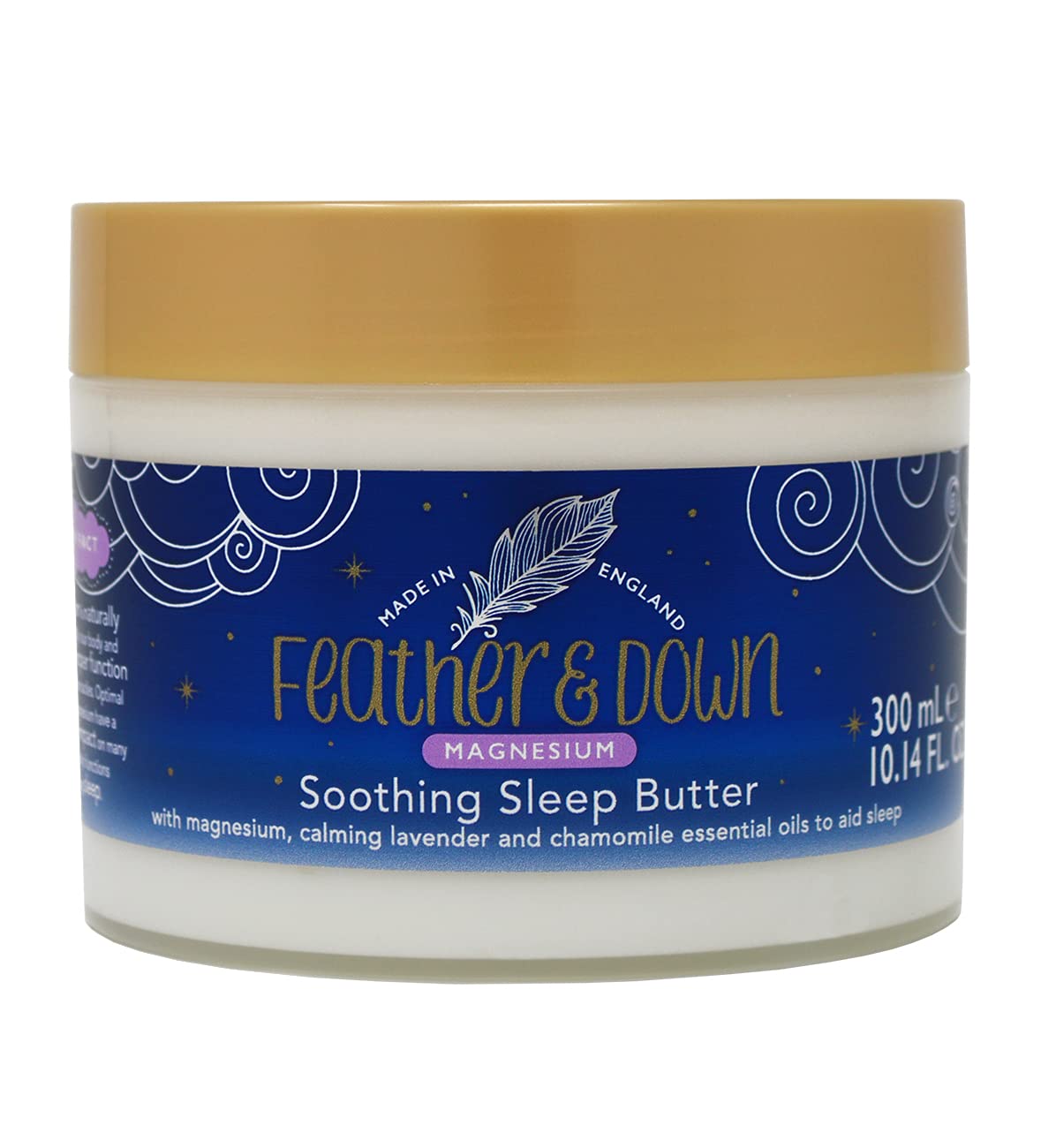 Feather & Down Magnesium Sleep Butter jar front view
