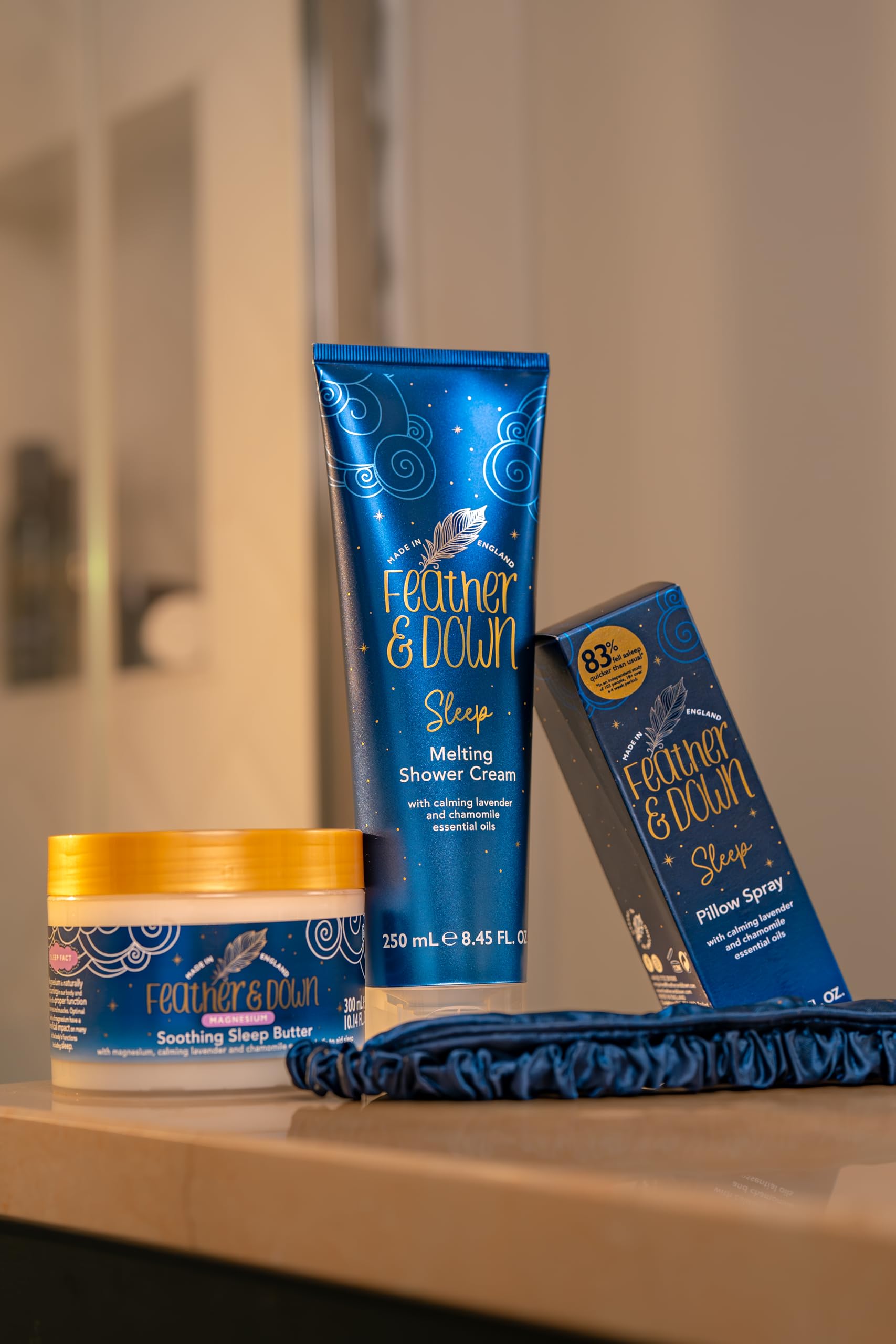 Feather & Down Magnesium Sleep Butter packaging details