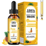 FEAVBAFT Iron Supplement Drops front view with packaging