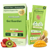 Feel Goods Gut Guardian daily Support Powder box with 12 stick packs