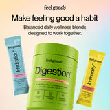 Feel Goods Tropical Mango daily Support Powder side view