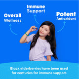 Feel Great 365 Elderberry Gummies for Kids close-up