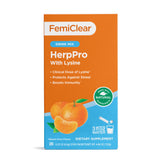 FemiClear L-Lysine Daily daily wellness Support Drink Mix stick pack front view
