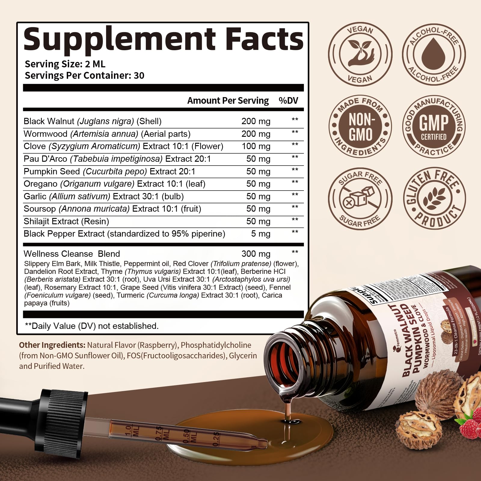 Femmetra Herbal Cleanse Drops lifestyle scene