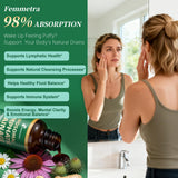 Femmetra Liposomal Lymphatic Drainage Drops 60ml side view