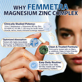 Femmetra Magnesium Complex 23-in-1 Wellness 1260mg bottle side view