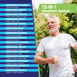 Femmetra Magnesium Complex capsules in hand