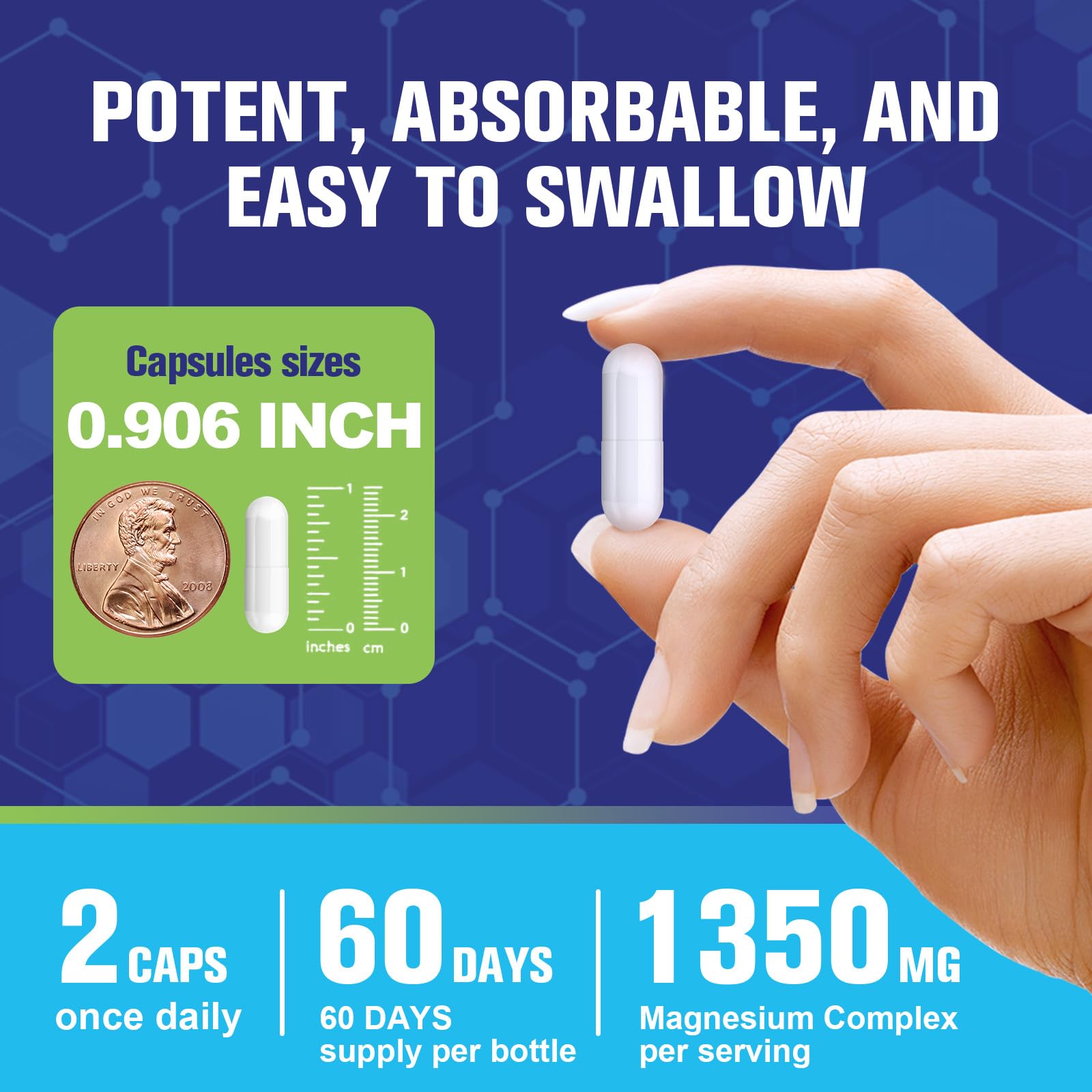 Femmetra Magnesium Complex packaging details