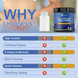 Femmetra Milk Thistle Cleanse Powder in a shaker bottle