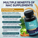 Femmetra N-Acetyl-L-Cysteine 1000mg capsules bottle