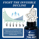 Femmetra NAD+ Resveratrol Supplement with a measuring spoon