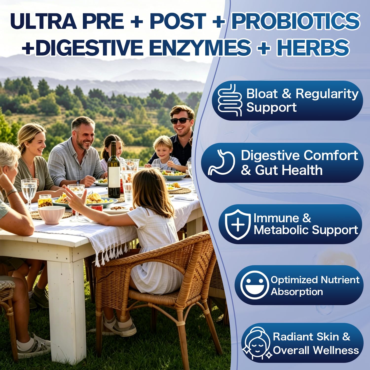 Femmetra Prebiotic Probiotic Supplement ingredients list