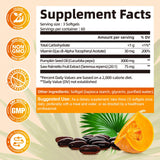 Femmetra Pumpkin Seed Oil Softgels jar with label