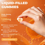 Femmetra Vitamin C Gummies with fresh oranges