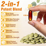Fenolutra Pumpkin Seed Oil Supplement packaging side view