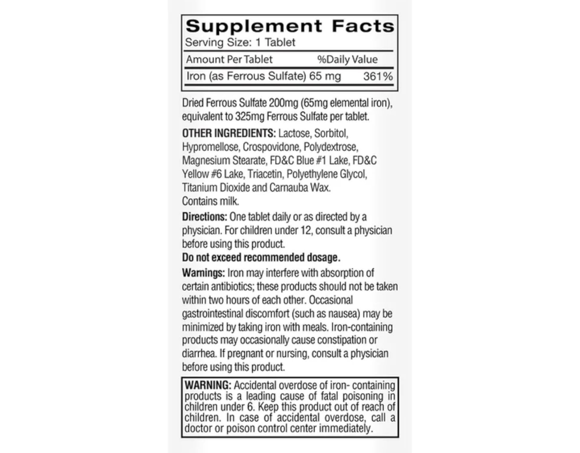 Feosol Iron Mineral Supplements product weight