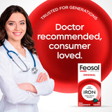 Feosol Original Iron Supplement side view of the bottle