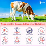 Fepoukak Beef Organ Supplement for Women gummy in a hand