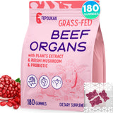 Fepoukak Beef Organ Supplement for Women gummy packaging front view