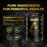 Feral Fitness Shilajit with natural Himalayan background