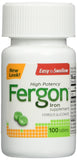 Fergon High Potency Iron Supplement 10g Ferrous Gluconate tablet front view