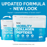 Fernes Mobility Collagen Peptides scoop in a glass of water