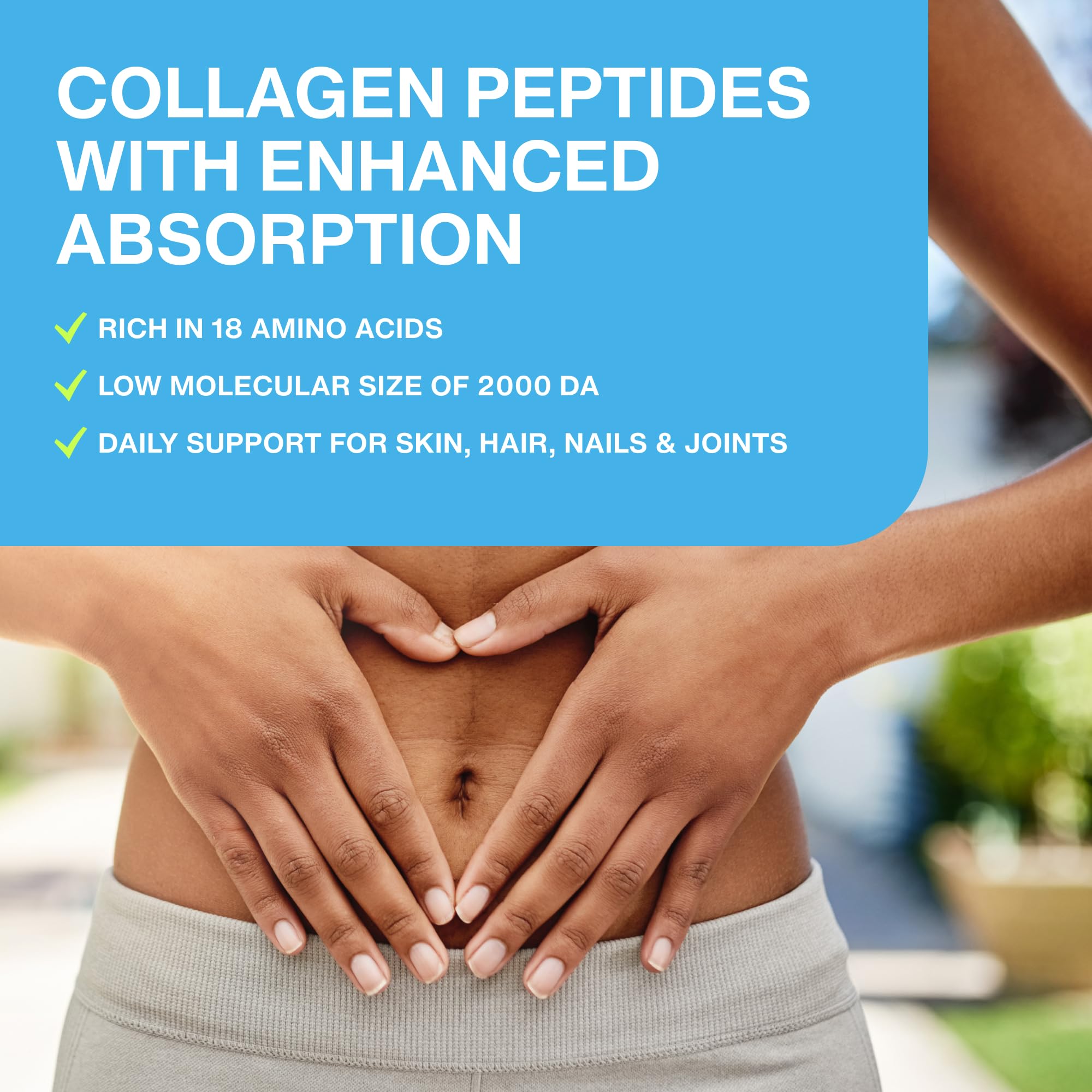 Fernes Mobility Collagen Peptides with a measuring scoop