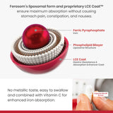 FEROSOM FORTE Iron Supplement LCE Liposomal side view