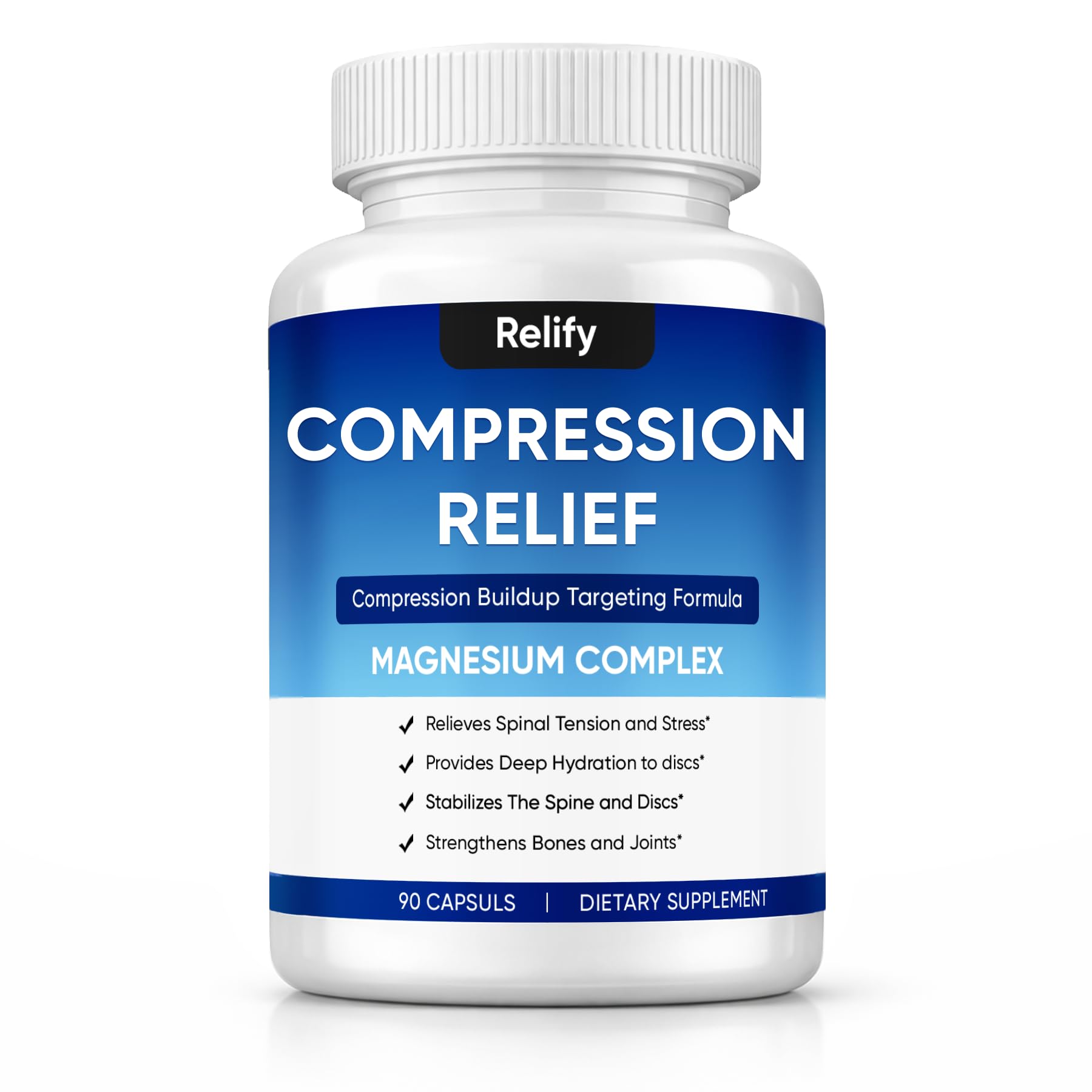 FERRAGLOW Mentara Compression Relief magnesium supplement bottle front view