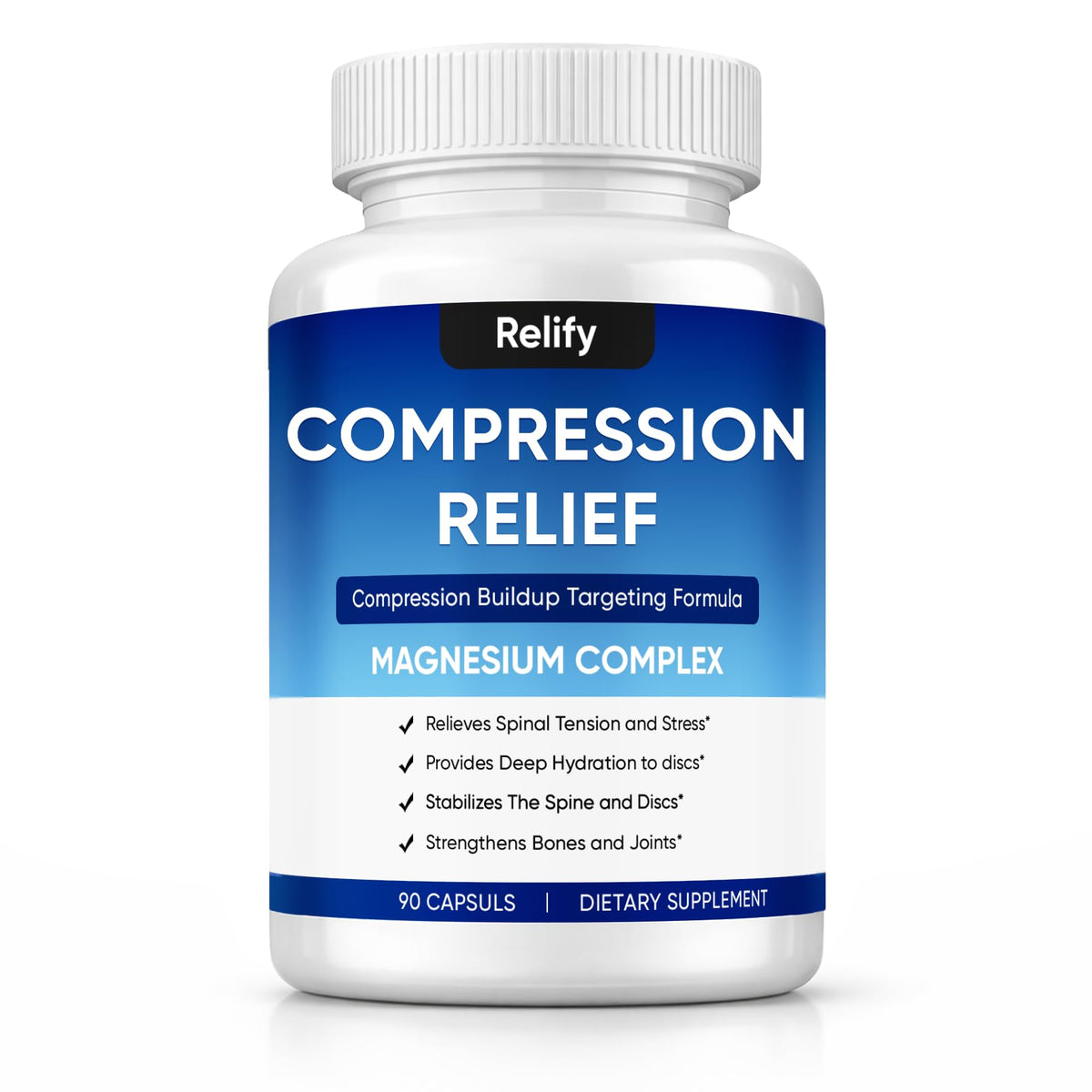 FERRAGLOW Mentara Compression Relief magnesium supplement bottle front view