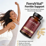 FerraVital Iron Supplement capsules close-up