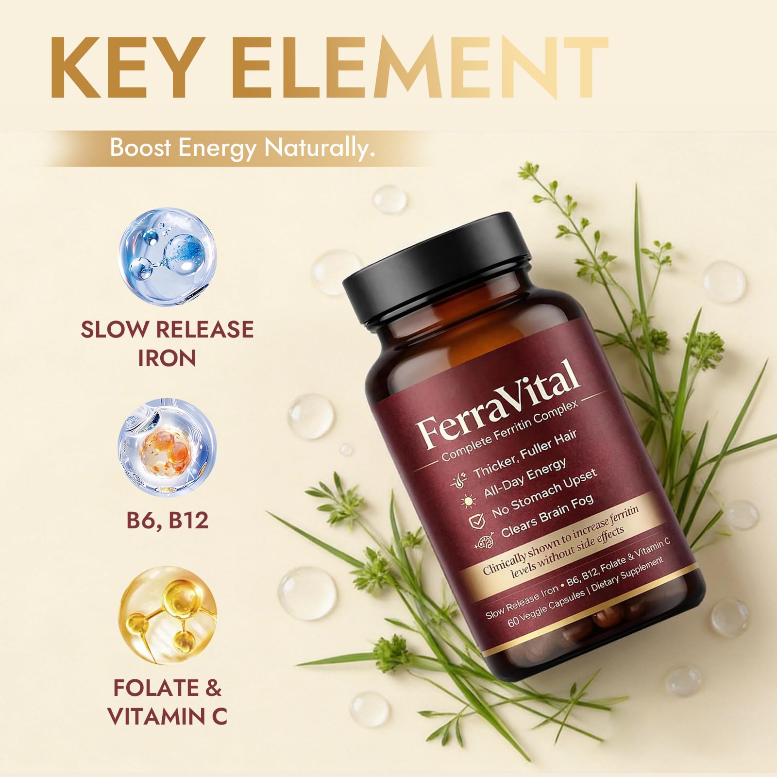 FerraVital Iron Supplement ingredients list