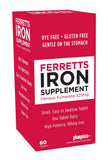 Ferretts Iron Supplement 106mg Elemental Iron capsules front view