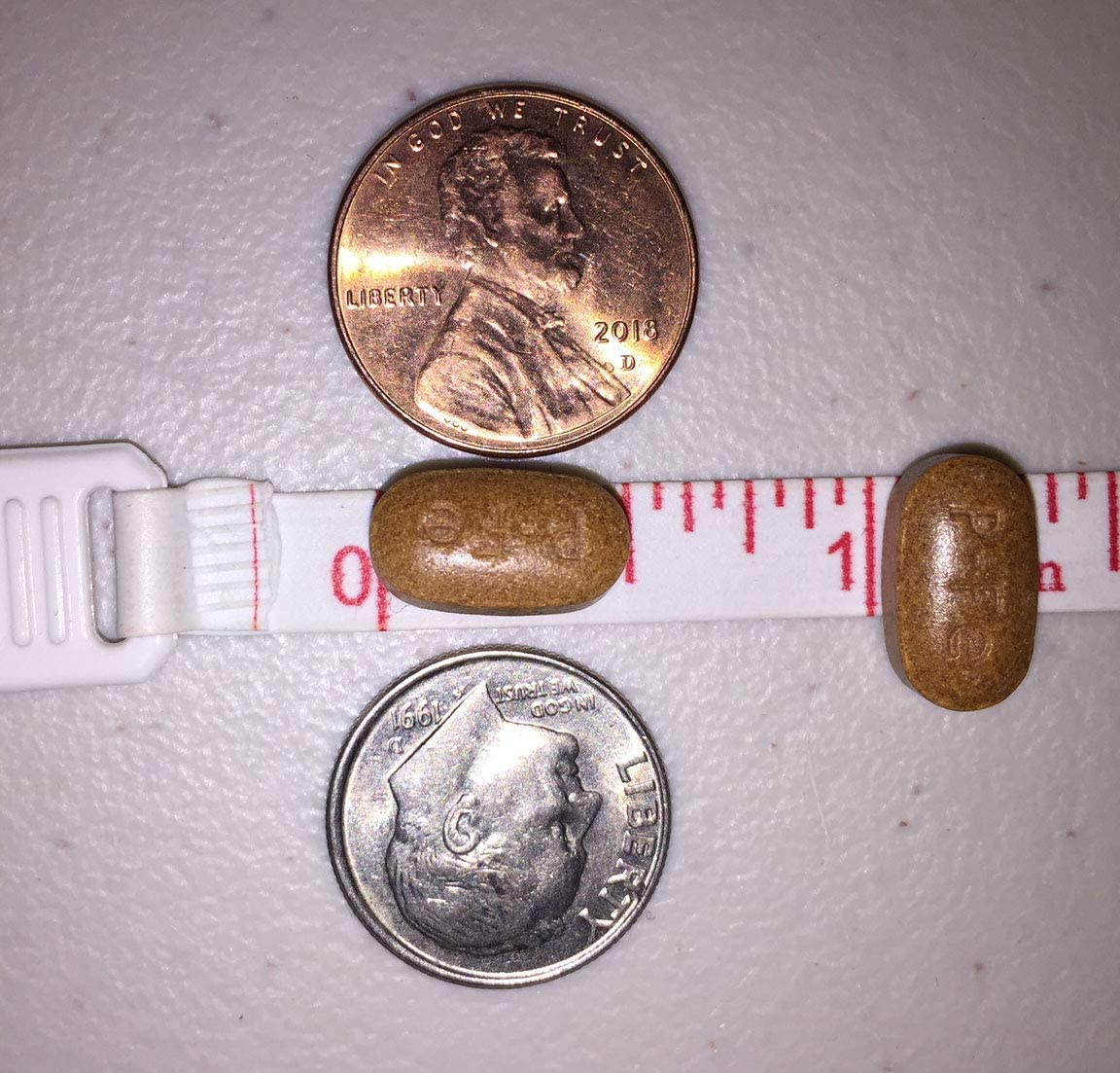 Ferretts Iron Supplement Pack displayed with dosage information