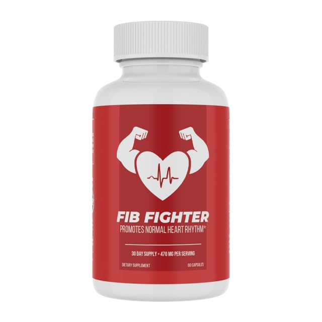Fib Fighter CoQ10 Supplement 100mg 60 Veggie Capsules front view