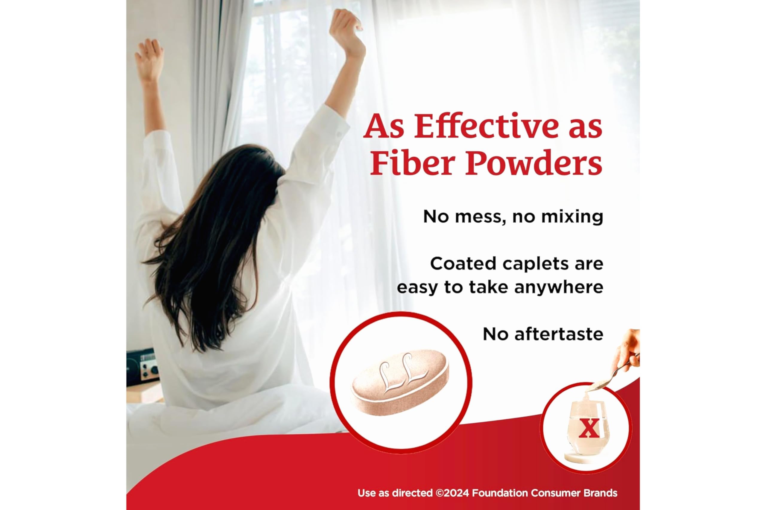 Fibercon ingredients list on packaging