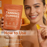 Fibosara Savanna Skin Tanning Gummies side view
