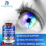 FIDERNIC Lutein Softgels lifestyle scene on a desk