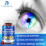 FIDERNIC Lutein & Zeaxanthin softgels with ingredients list