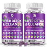 FIDERNIC Milk Thistle Liver Supplement 60 Softgels front view