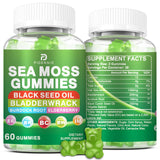 FIDERNIC Sea Moss Gummies front view packaging