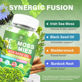 FIDERNIC Sea Moss Gummies individual gummy close-up